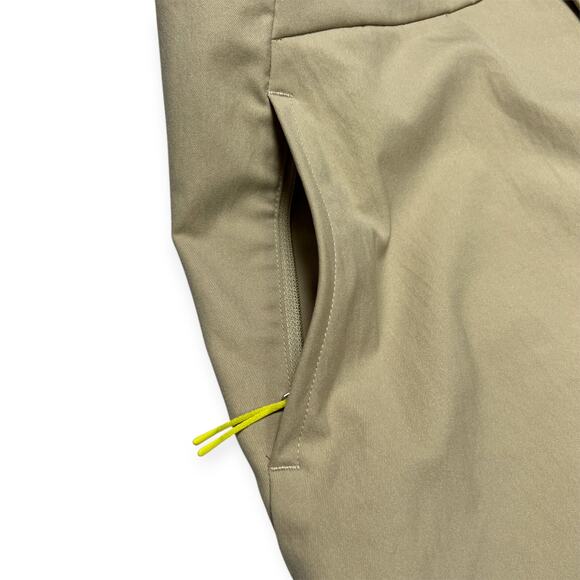 Lululemon Lab High-Rise Woven Jogger SIZE 10 Trench Brown Water Repellent Pocket - Picture 8 of 14